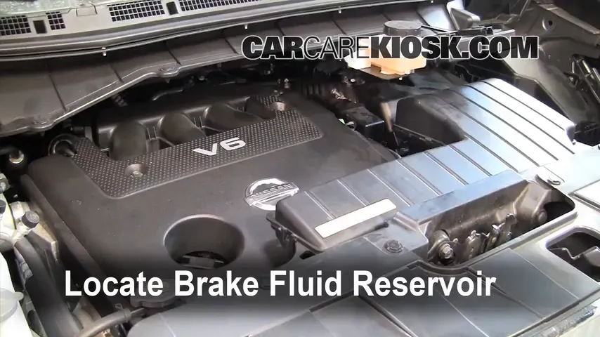 2011 Nissan Quest SL 3.5L V6 Brake Fluid